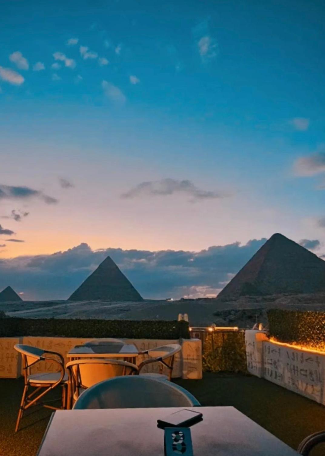 Отель Sequoia Pyramids View Kafrat al Jabal Экстерьер фото